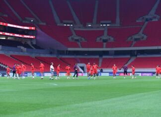 المنتخب المغربي يختتم استعداداته لمواجهة الكونغو