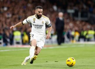 ريال مدريد يعلن إصابة داني كارفاخال