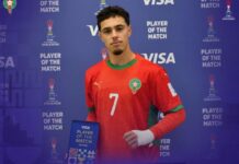 عثمان معما أفضل لاعب في مباراة المغرب وفرنسا