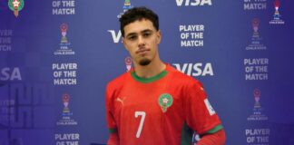 عثمان معما أفضل لاعب في مباراة المغرب وفرنسا