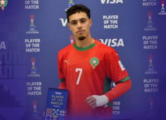 عثمان معما أفضل لاعب في مباراة المغرب وفرنسا