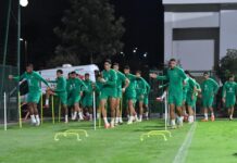 تحضيرات متواصلة للمنتخب المغربي تأهبا لمباراة البحرين