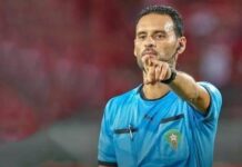 البارودي يقود مباراة الوداد والرجاء