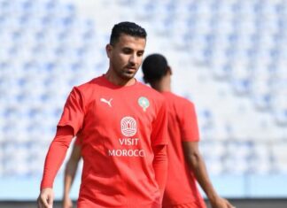 وليد الركراكي يستدعي أنس باش لمباراتي البحرين والكونغو