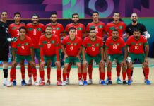 أسود القاعة يكتسحون طاجيكستان بسباعية