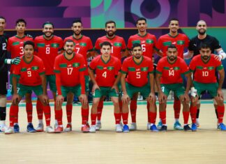 أسود القاعة يكتسحون طاجيكستان بسباعية