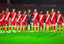 تشكيلة الوداد الرياضي لمواجهة حسنية أكادير