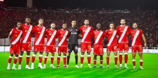 تشكيلة الوداد الرياضي لمواجهة حسنية أكادير