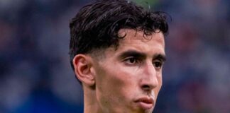 نايف أكرد يخرج مصابا في مباراة مارسيليا وبريست