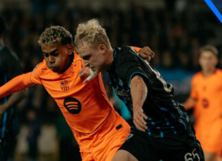 برشلونة يتعادل بصعوبة أمام كلوب بروج في دوري الأبطال