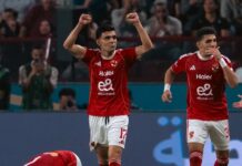 أشرف بن شرقي يساهم في تتويج الأهلي بالسوبر المصري