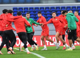 المنتخب المغربي يختتم استعداداته لمواجهة موزمبيق وديا