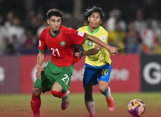 المنتخب المغربي يودع مونديال الناشئين بعد الهزيمة أمام البرازيل