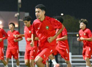 المنتخب المغربي ينهي استعداداته لربع نهائي المونديال أمام البرازيل