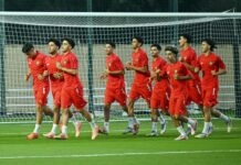 المنتخب المغربي يستعدون لمواجهة مالي في ثمن نهائي مونديال الناشئين
