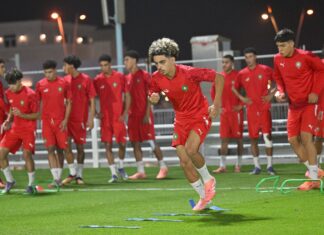 المنتخب المغربي ينهي تحضيراته لمواجهة مالي في ثمن نهائي المونديال