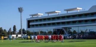 حصة تدريبية للمنتخب المغربي أمام وسائل الإعلام