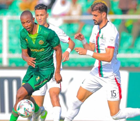 الجيش الملكي ينهزم أمام يونغ أفريكانز في وري الأبطال