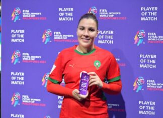 مريم حجري أفضل لاعبة في مباراة المغرب وبولونيا