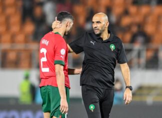 الركراكي: “حكيمي غادي يكون معانا فالكان”