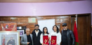 البطلة العالمية في الملاكمة وداد برطال تتوج كأفضل رياضية لسنة 2025 ومواطنتها حسناء لارتي ثالثة