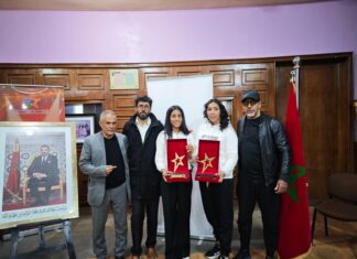 البطلة العالمية في الملاكمة وداد برطال تتوج كأفضل رياضية لسنة 2025 ومواطنتها حسناء لارتي ثالثة