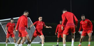المنتخب المغربي ينهي استعداداته لمواجهة الإمارات