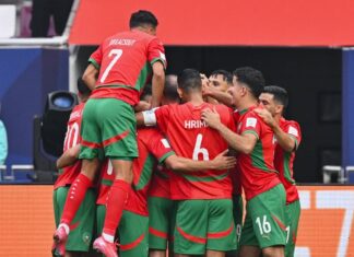 المنتخب المغربي يستهل مشواره في كأس العرب بثلاثية في شباك جزر القمر