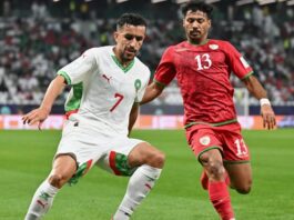 المنتخب المغربي يتعادل مع سلطنة عمان في ثاني جولات كأس العرب