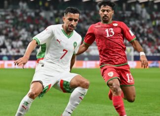 المنتخب المغربي يتعادل مع سلطنة عمان في ثاني جولات كأس العرب