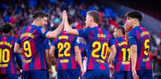 برشلونة يقلب الطاولة على أتلتيكو مدريد ويعزز صدارته “لليغا”