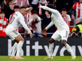 ريال مدريد يفوز على أتلتيك بلباو بثلاثية