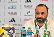 السكتيوي: “تحدونا رغبة كبيرة في الفوز على المنتخب الإماراتي وبلوغ النهائي”
