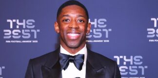عثمان ديمبيلي يتوج بجائزة “The Best” لأفضل لاعب في العالم