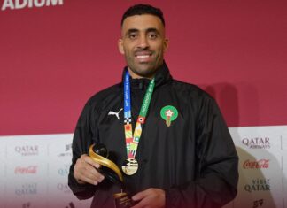 عبد الرزاق حمد الله أفضل لاعب في نهائي كأس العرب