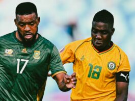 جنوب إفريقيا إلى ثمن نهائي “الكان” بعد الفوز على زيمبابوي