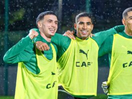 المنتخب المغربي يستهل تحضيراته لثمن نهائي كأس أمم إفريقيا