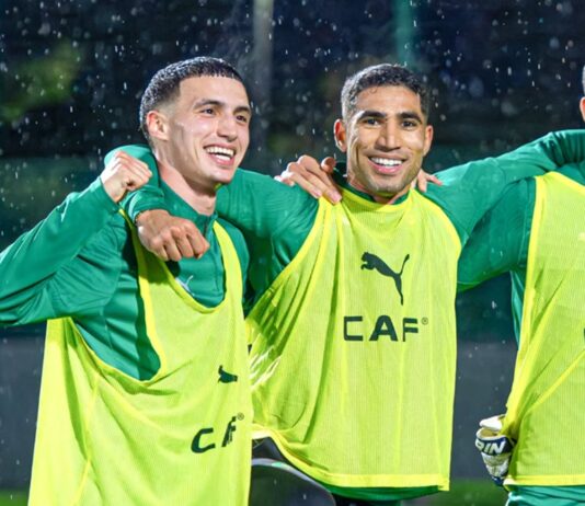 المنتخب المغربي يستهل تحضيراته لثمن نهائي كأس أمم إفريقيا
