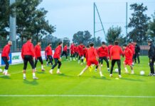 المنتخب المغربي ينهي استعداداته لمواجهة زامبيا