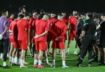 المنتخب المغربي ينهي استعداداته لمواجهة السعودية