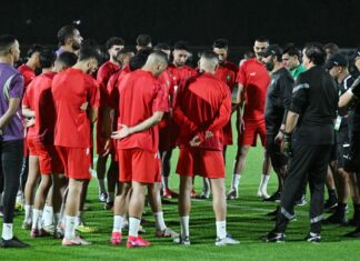 المنتخب المغربي ينهي استعداداته لمواجهة السعودية