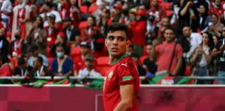 الإصابة تبعد بنشرقي عن مباراة المغرب وجزر القمر في كأس العرب