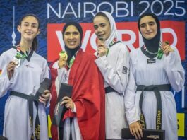 ميدالية ذهبية للمغرب خلال اليوم الثاني من منافسات بطولة العالم للتايكواندو بالعاصمة الكينية نيروبي