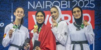 ميدالية ذهبية للمغرب خلال اليوم الثاني من منافسات بطولة العالم للتايكواندو بالعاصمة الكينية نيروبي