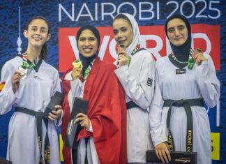 ميدالية ذهبية للمغرب خلال اليوم الثاني من منافسات بطولة العالم للتايكواندو بالعاصمة الكينية نيروبي