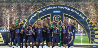 باريس سان جيرمان يتوج بلقب كأس القارات للأندية