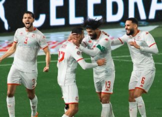 المنتخب التونسي يفوز بثلاثية على نظيره الأوغندي