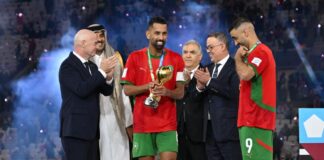 جياني إنفانتينو يهنئ المغرب بعد التتويج بكأس العرب