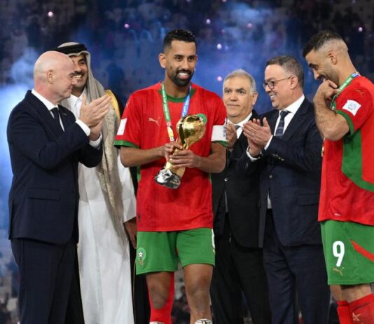 جياني إنفانتينو يهنئ المغرب بعد التتويج بكأس العرب
