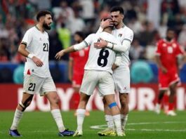 تعادل مثير بين فلسطين وتونس في كأس العرب